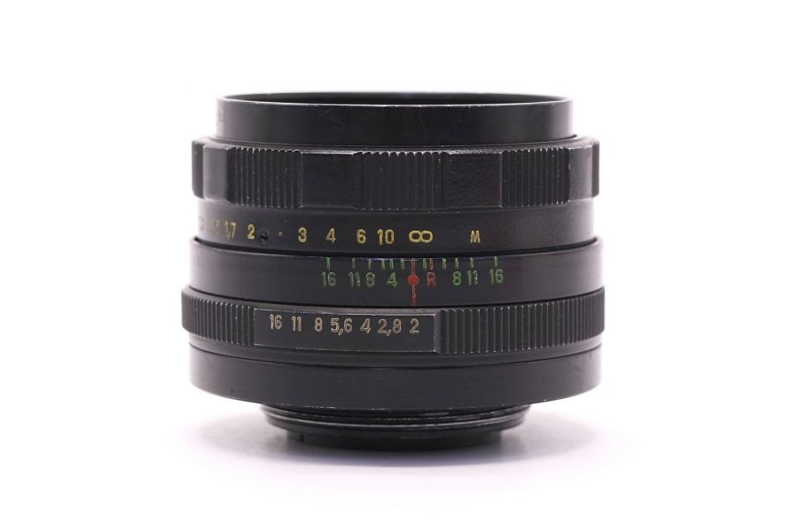 Редкий советский объектив Гелиос-44М МС 2/58 (КМЗ, 1982)