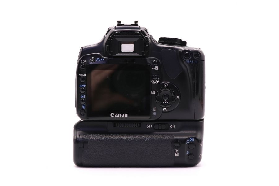 Canon EOS 400D body + батарейная ручка Canon BG-E3