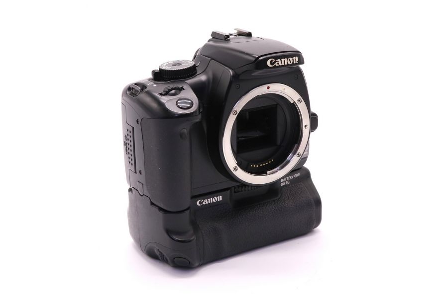 Canon EOS 400D body + батарейная ручка Canon BG-E3