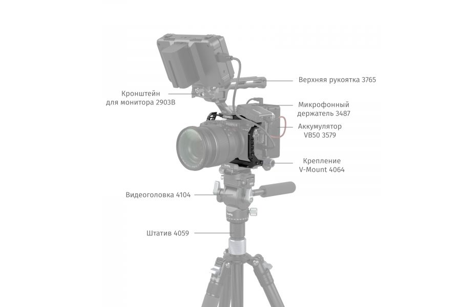 Клетка SmallRig 4230 для Fujifilm X-S20 Новая