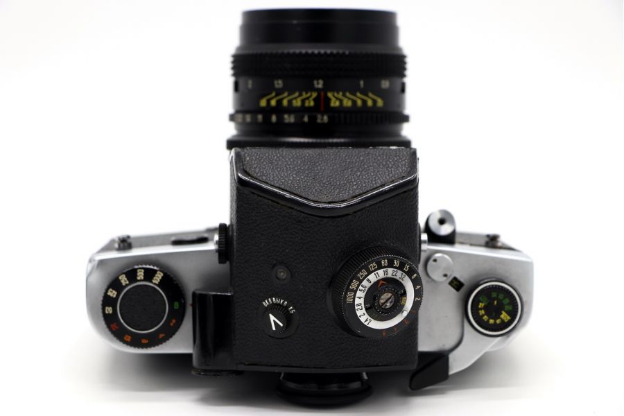 Фотоаппарат Киев 60 + Волна-3 (СССР, 1986г.)