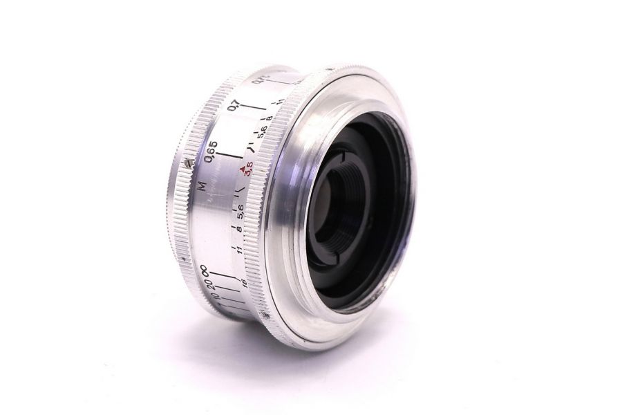 Объектив мануальный Индустар-50 3,5/50 (КМЗ, 1956)