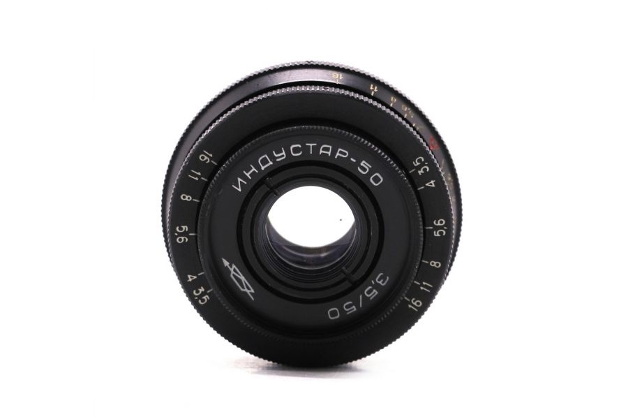 Объектив Индустар-50 3,5/50 зеркальный ранний