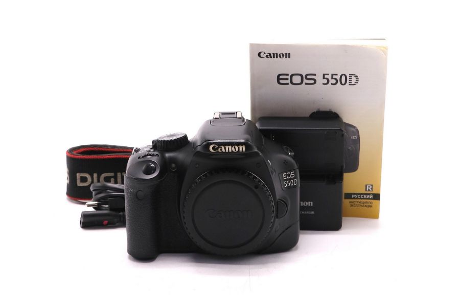 Фотокамера Canon EOS 550D body (пробег 55000 кадров)