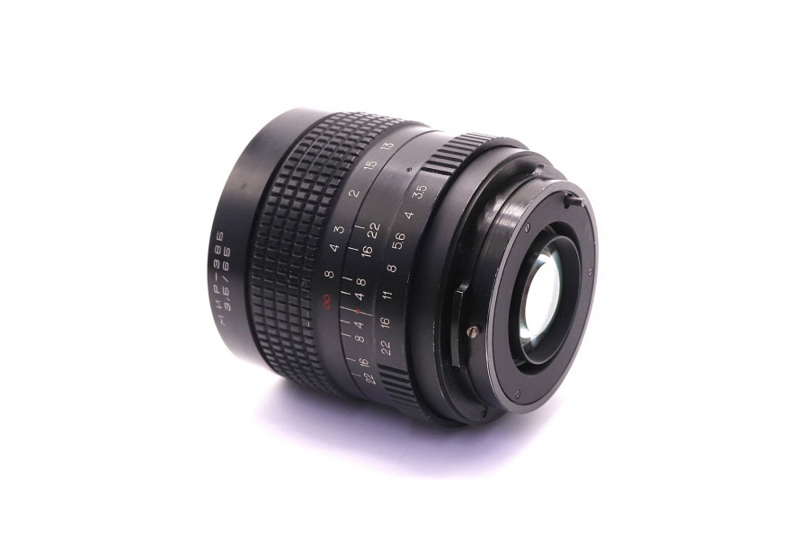 Мануальный объектив Мир-38Б 3,5/65 (Арсенал, 1984)