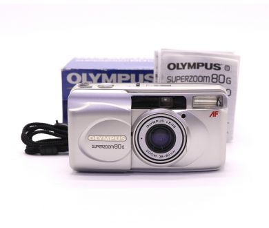 Фотокамера Olympus Superzoom 80G в упаковке