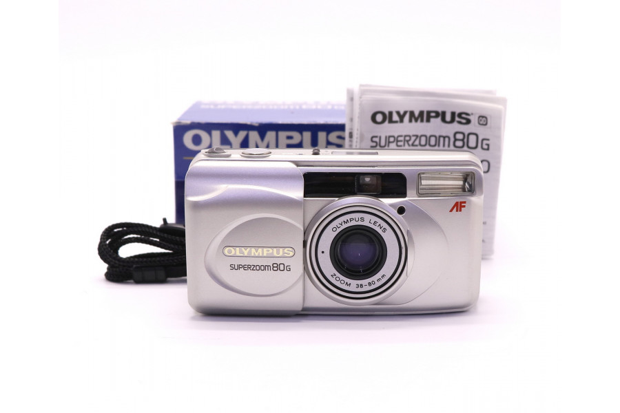 Фотокамера Olympus Superzoom 80G в упаковке