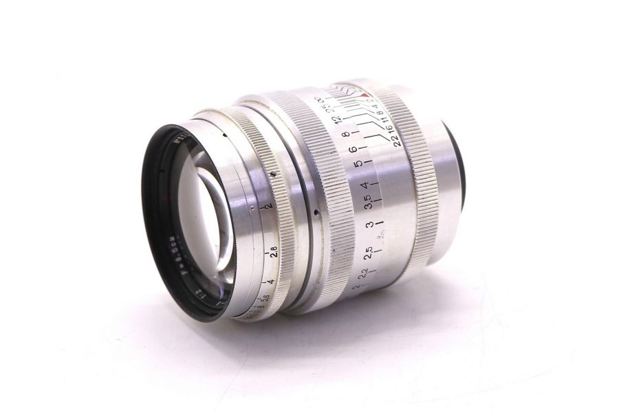 Объектив Юпитер-9 П 2/85 М39 silver дальномер КМЗ б.