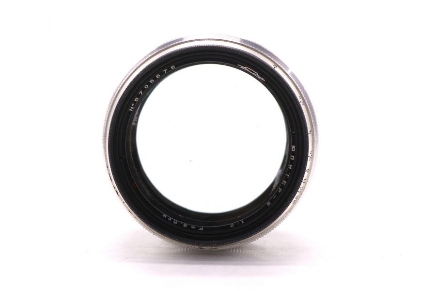 Объектив Юпитер-9 П 2/85 М39 silver дальномер КМЗ б.