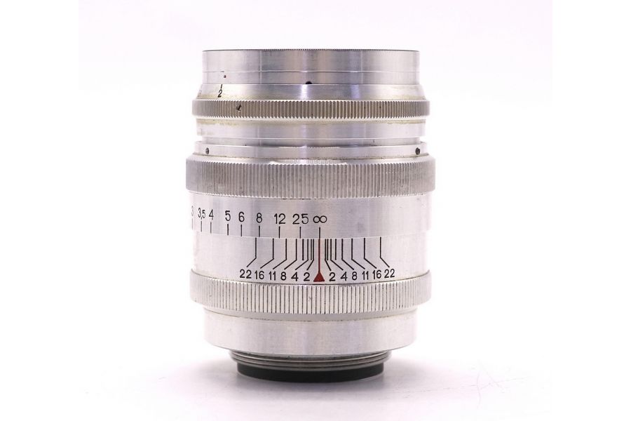 Объектив Юпитер-9 П 2/85 М39 silver дальномер КМЗ б.