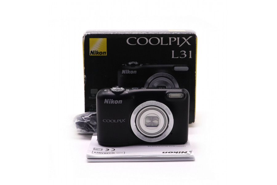 Фотоаппарат цифровой Nikon Coolpix L31 в упаковке