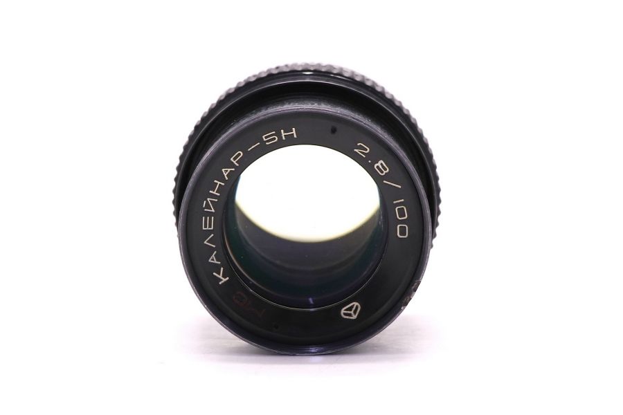 Объектив Калейнар 5Н МС 2.8/100 маунальный (СССР)