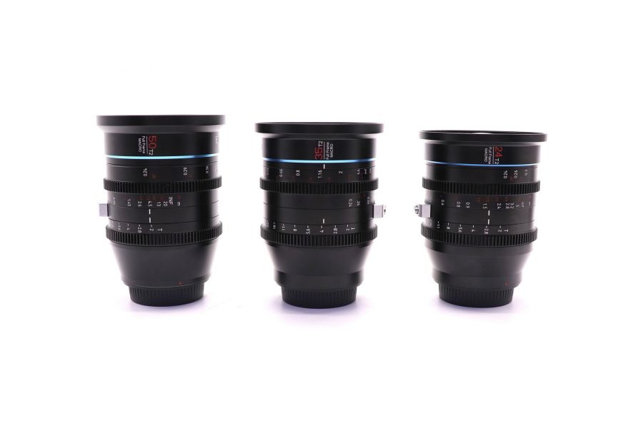 Комплект объективов Sirui Jupiter 3-Cine Lens kit