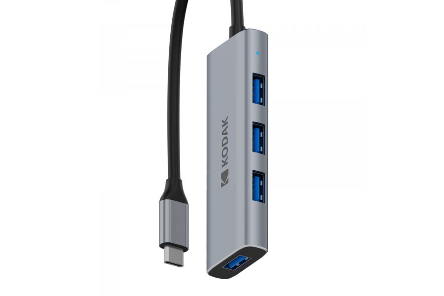 Разветвитель Kodak USB-C Hub 4-в-1 T341