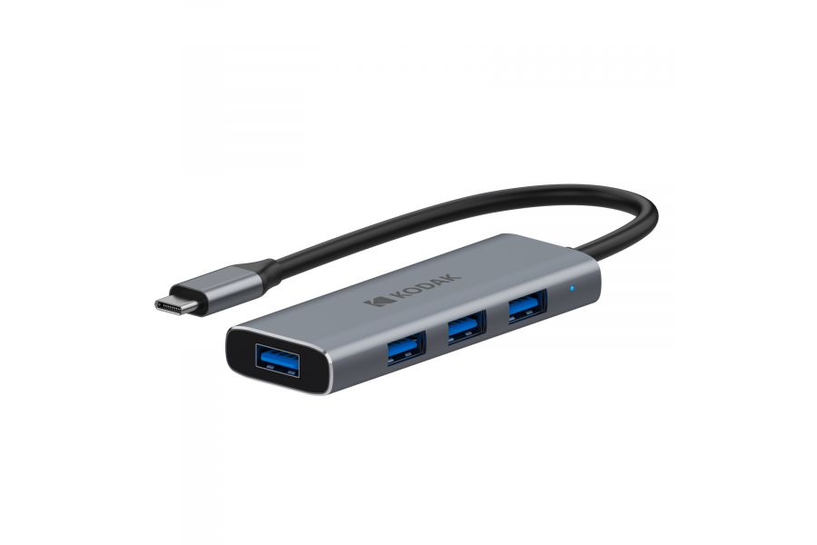 Разветвитель Kodak USB-C Hub 4-в-1 T341