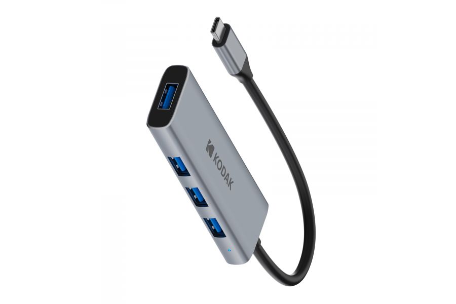 Разветвитель Kodak USB-C Hub 4-в-1 T341