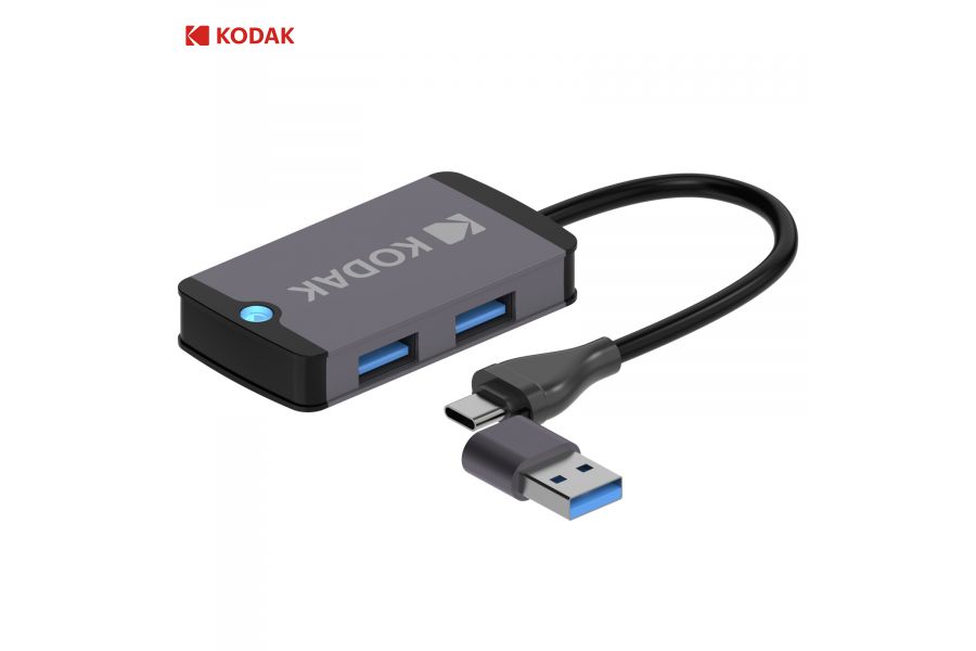 Разветвитель Kodak USB-A/C Hub (5-IN-1 & HDTV) T320
