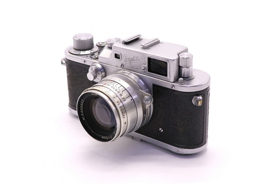Редкая пленочная камера Зоркий-3 (СССР, 1954г.)