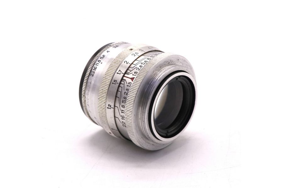 Юпитер-3 1.5/5см П silver М39 КМЗ (СССР, 1952 г.)