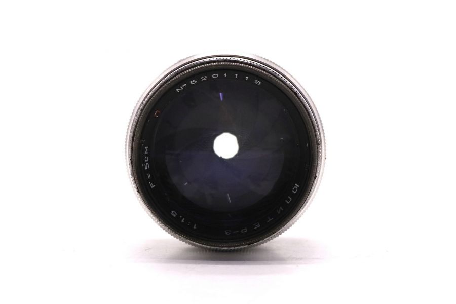 Юпитер-3 1.5/5см П silver М39 КМЗ (СССР, 1952 г.)