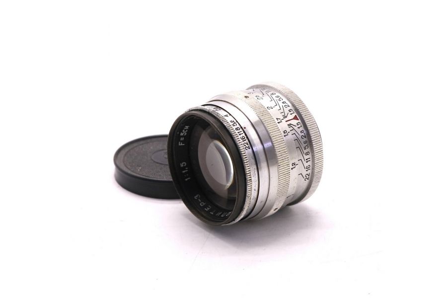 Юпитер-3 1.5/5см П silver М39 КМЗ (СССР, 1952 г.)