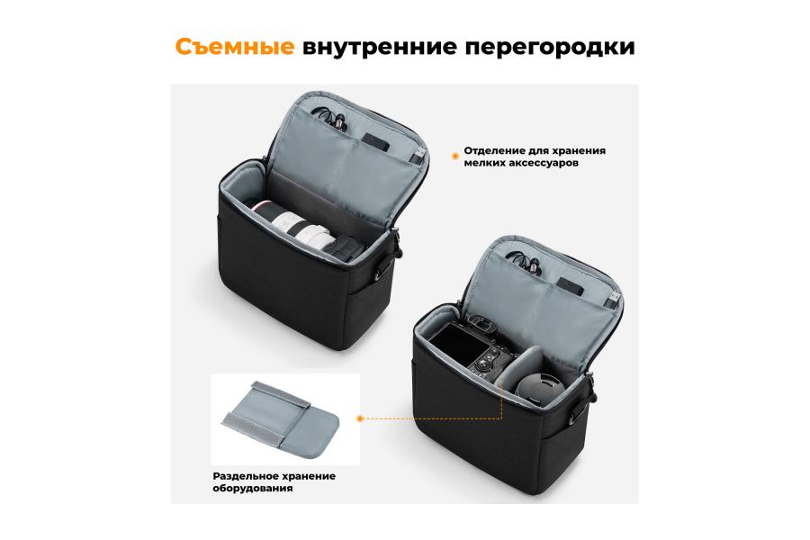 Сумка-слинг K&F Concept 5 литров KF13.179