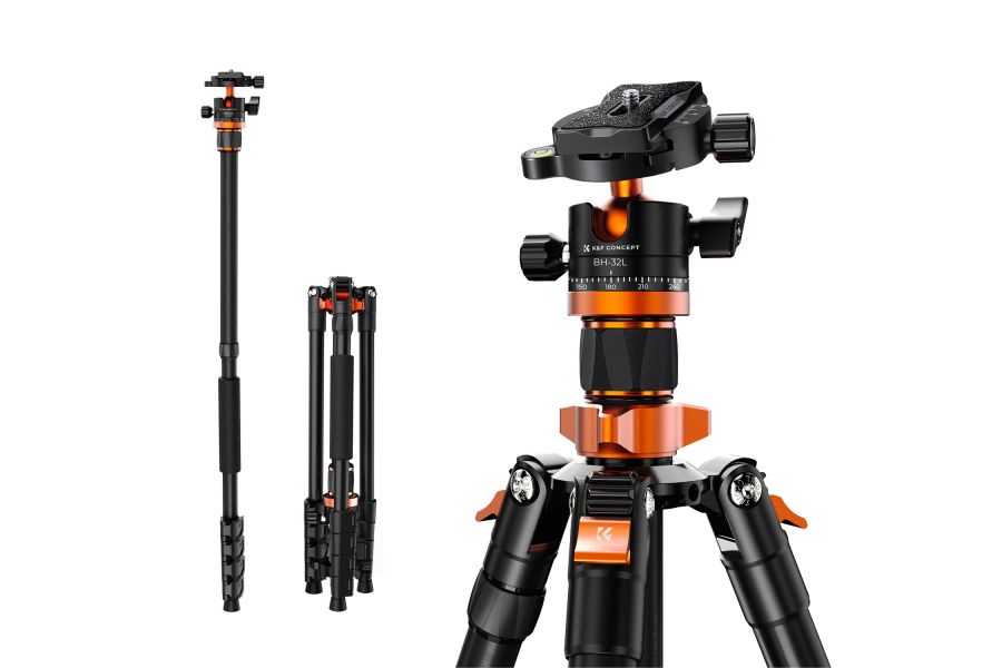 Штатив K&F Concept K255A7 + BH-32L KF09.145