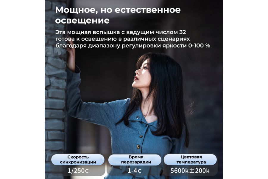 Фотовспышка накамерная Ulanzi F32