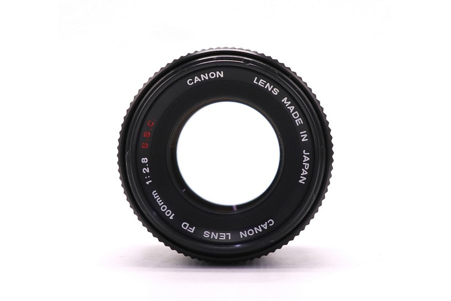 Светосильный объектив Canon FD 100mm f/2.8 S.S.C.