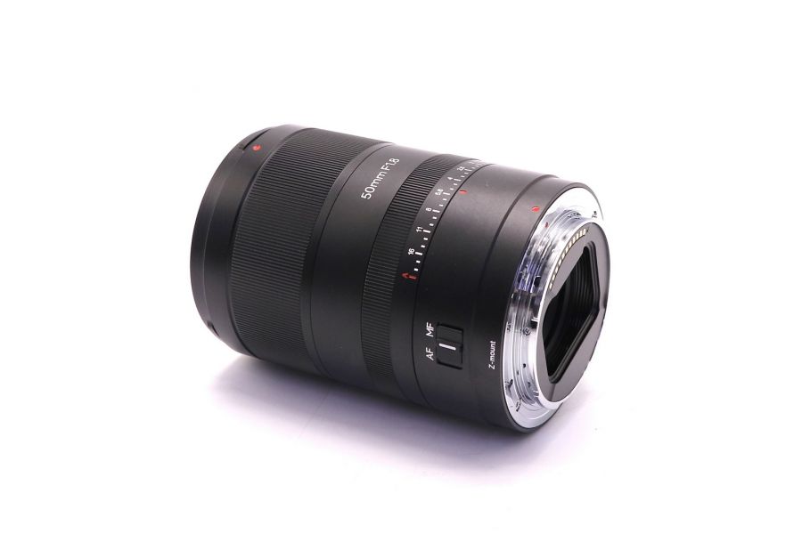 Объектив 7Artisans 50mm F1.8 AF AF Z-Mount в упаковке