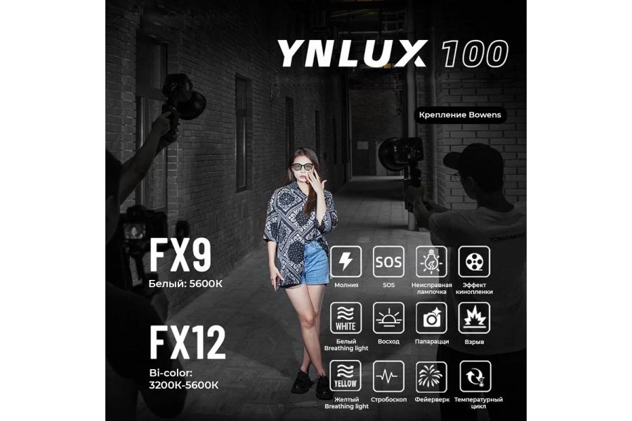 Осветитель YongNuo YNLUX100