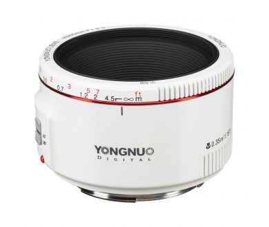 Купить Объектив YongNuo AF 50mm f/1.8 II Canon EF White Объектив YongNuo AF 50mm f/1.8 II Canon EF White