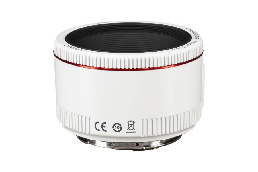 Объектив YongNuo AF 50mm f/1.8 II Canon EF White