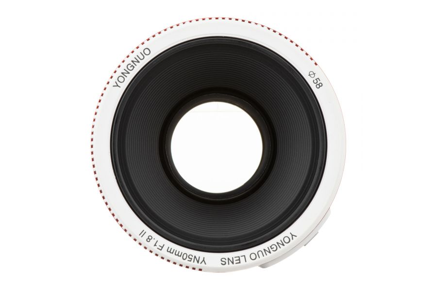 Объектив YongNuo AF 50mm f/1.8 II Canon EF White