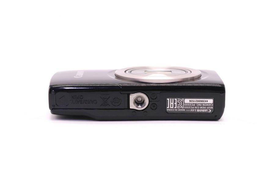 Компактная цифровая черная камера Canon IXUS 185