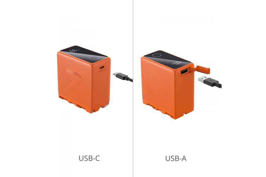 Аккумулятор SmallRig 4576 NP-F970 USB-C Orange