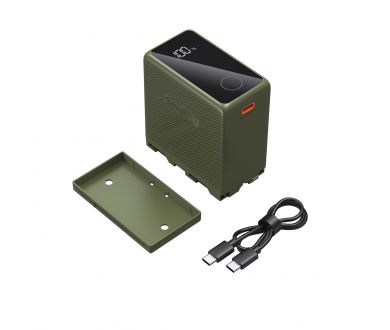 Аккумулятор SmallRig 4577 NP-F970 USB-C Зеленый