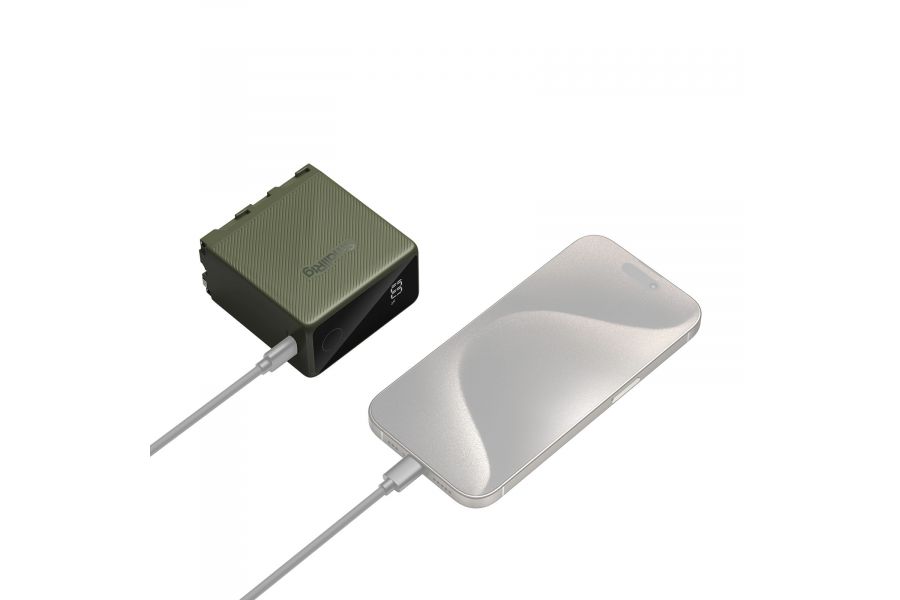 Аккумулятор SmallRig 4577 NP-F970 USB-C Зеленый