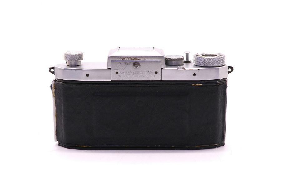 Praktiflex + Victar 2.9/5cm (Germany, 1948)