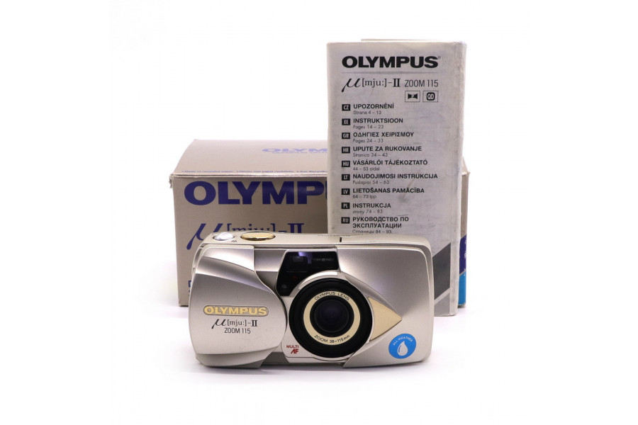 Фотоаппарат Olympus mju II zoom 115 QD в упаковке