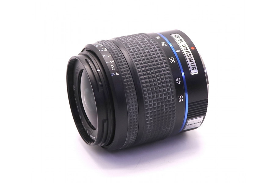 Объектив Samsung 18-55mm f/3.5-5.6 AL в упаковке