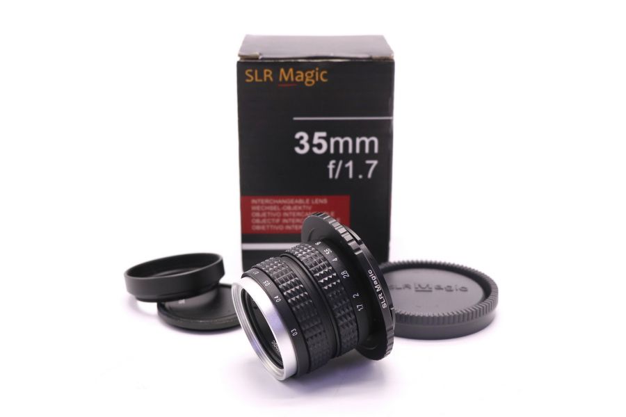 SLR Mаgiс 35mm f/1.7 Sony E в упаковке