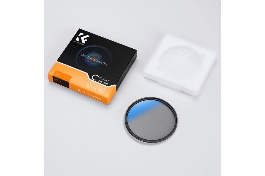 Светофильтр K&F Concept NANO-C HMC CPL 55mm Новый