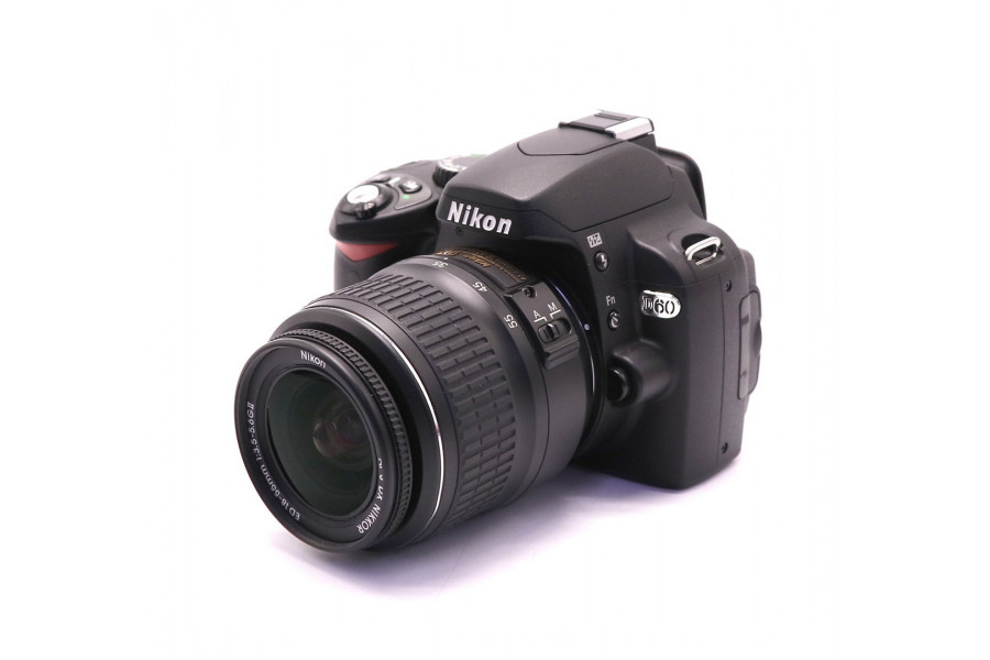 Фотокамера Nikon D60 kit (пробег 1845 кадров)