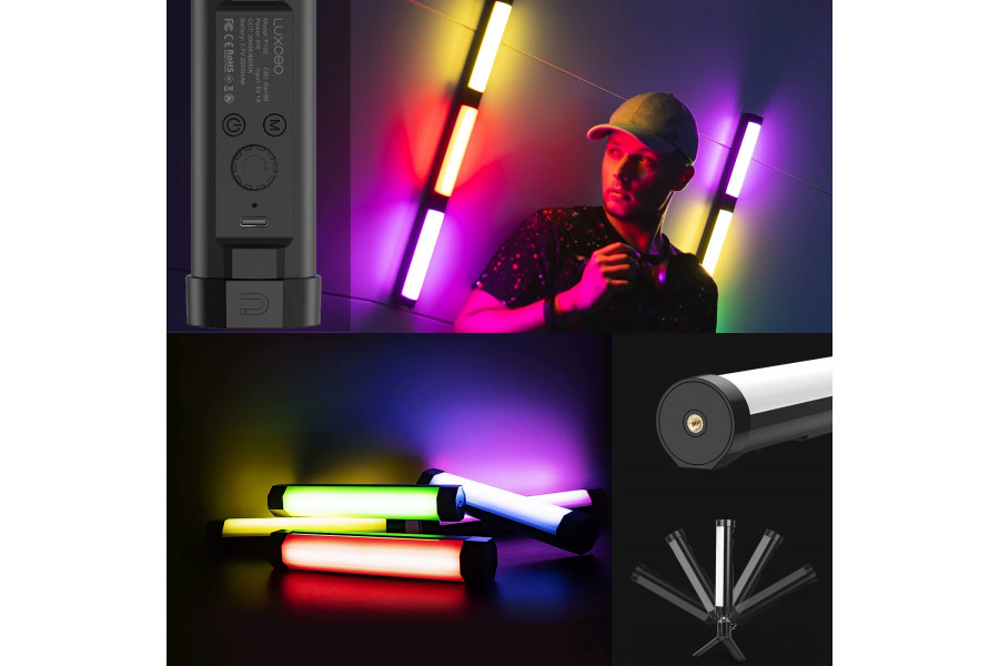 Осветитель LUXCEO P100 RGB Черный