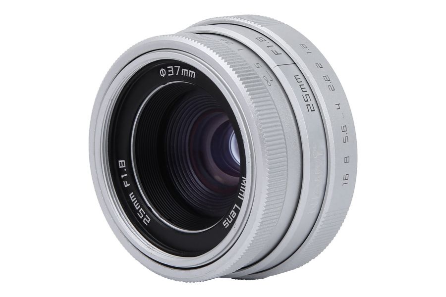 Объектив Newyi 25mm f/1.8 Sony E Silver