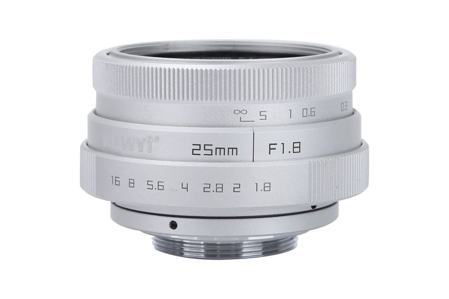 Объектив Newyi 25mm f/1.8 Micro 4/3 Серебро