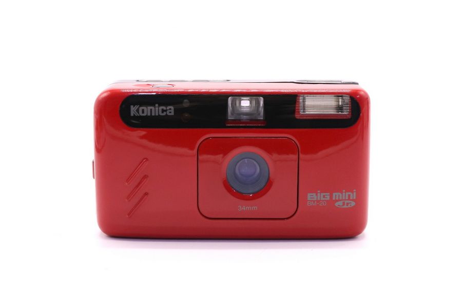 35-мм компактная камера Konica Big Mini BM-20 red