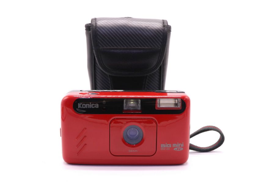 35-мм компактная камера Konica Big Mini BM-20 red