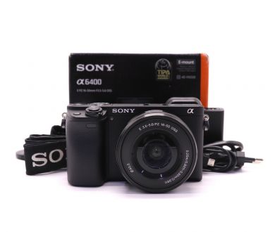 Sony A6400 kit в упаковке (пробег 8050 кадров)